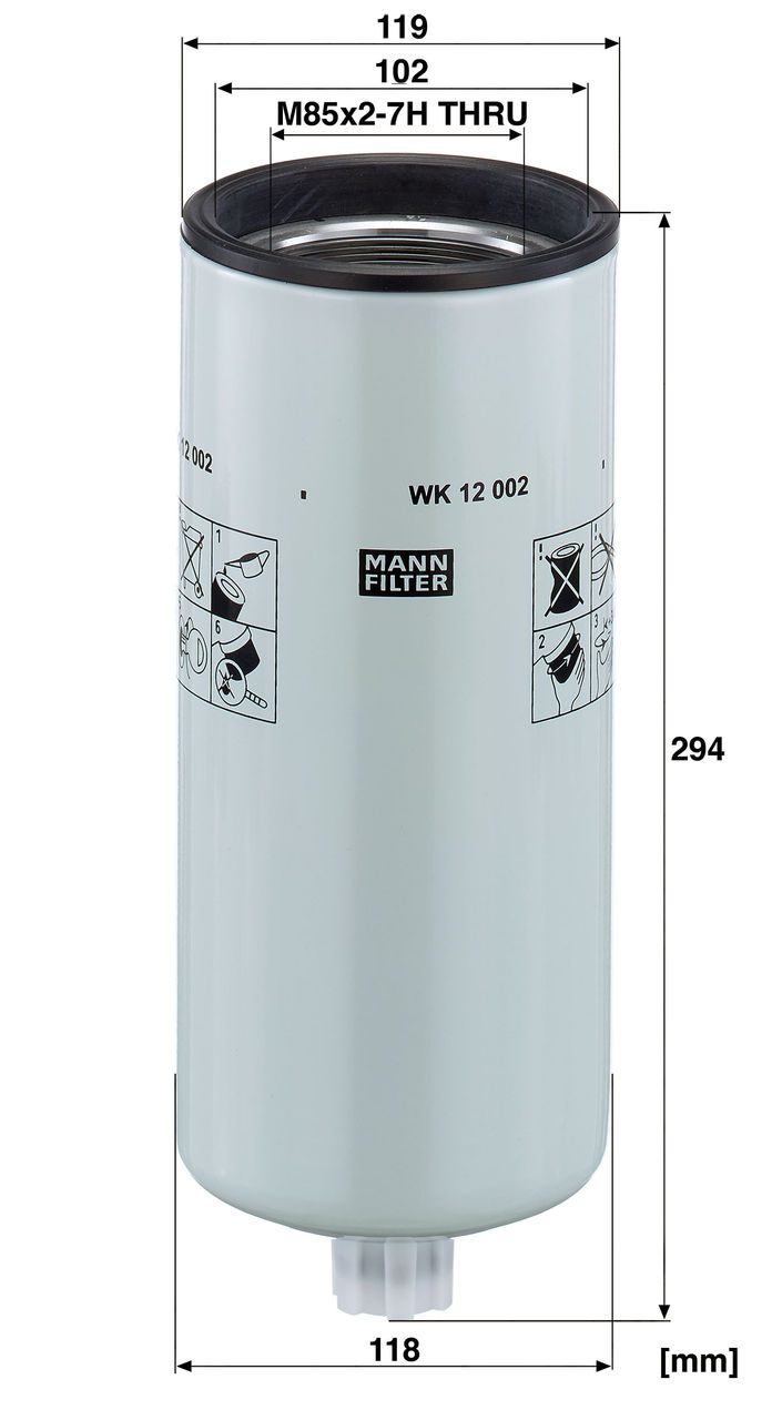 Product Image WK12002_MANN-FILTER
