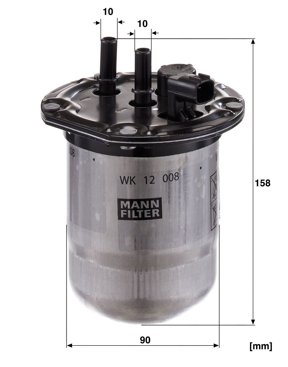 Product Image WK12008_MANN-FILTER