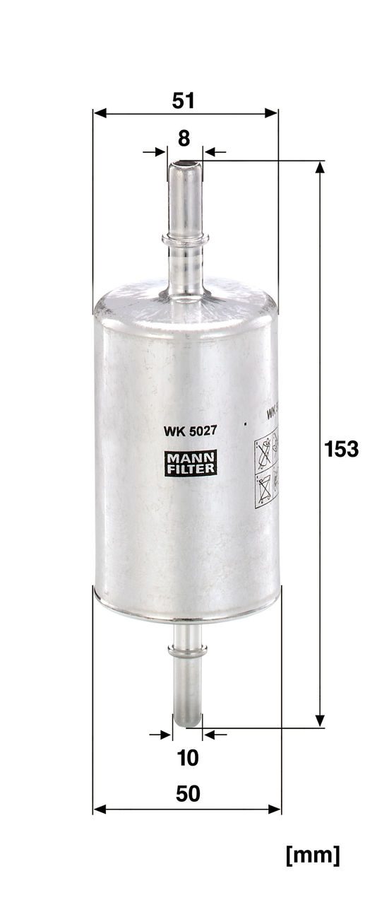 Product Image WK5027_MANN-FILTER