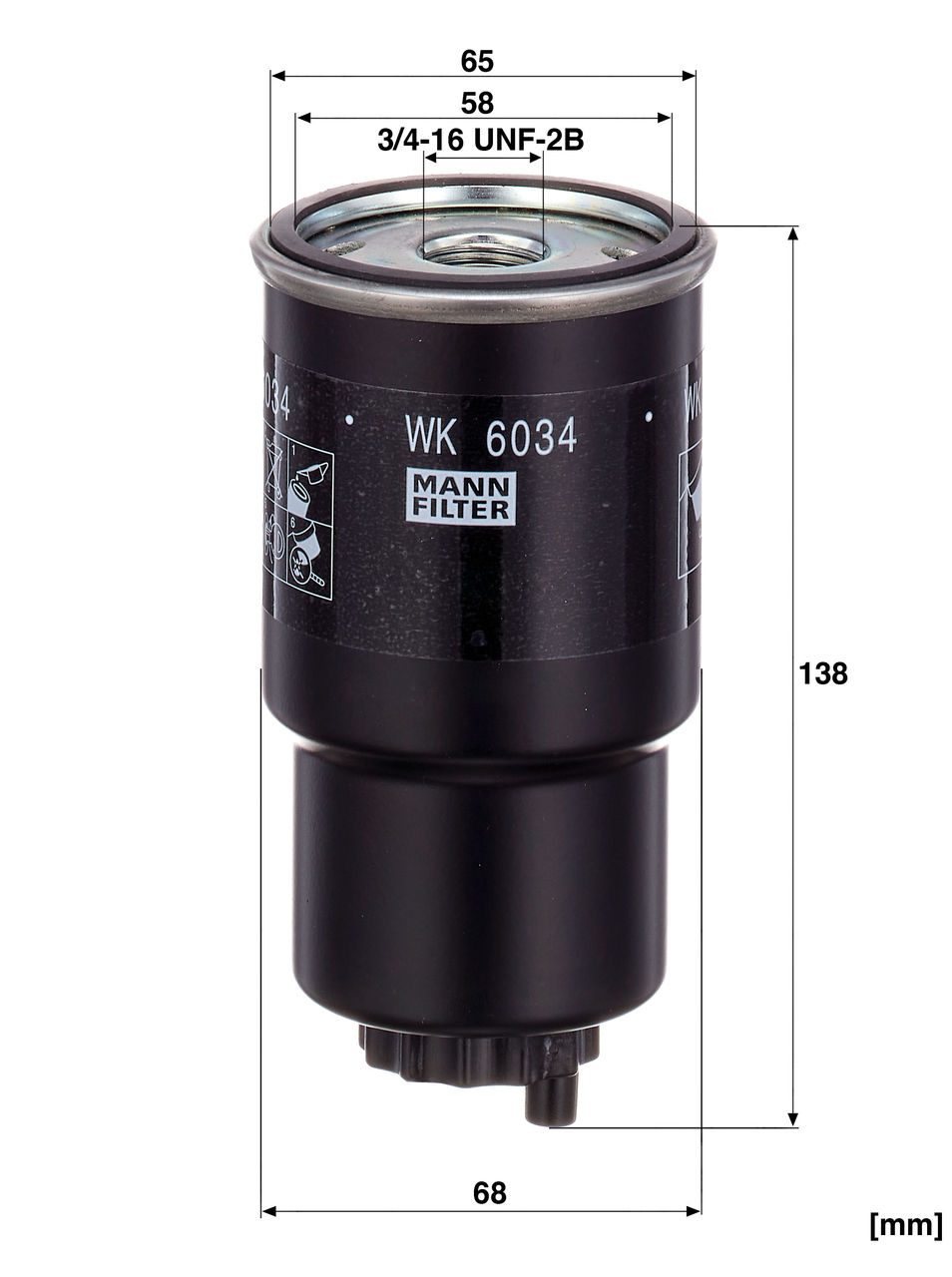 Product Image WK6034_MANN-FILTER