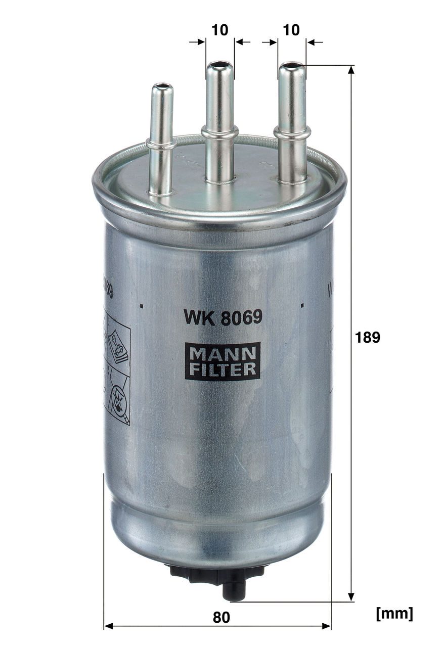 Product Image WK8069_MANN-FILTER