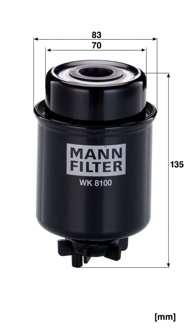 Product Image WK8100_MANN-FILTER