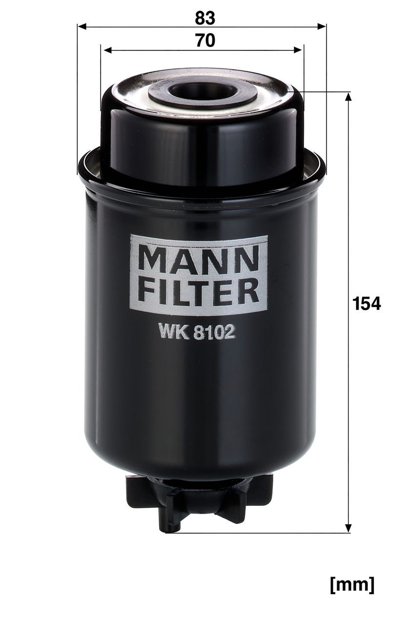 Product Image WK8102_MANN-FILTER