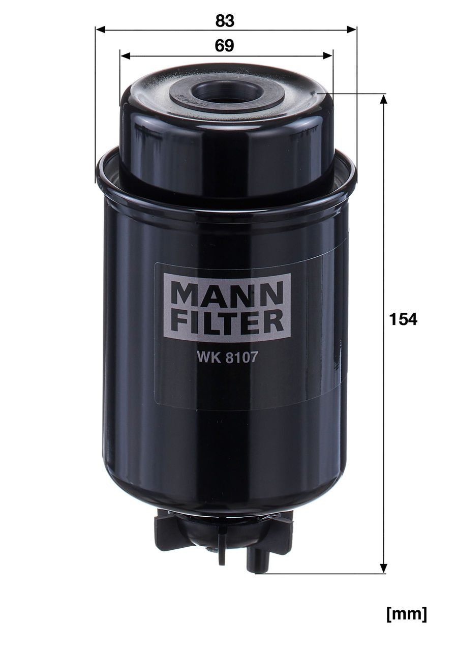 Product Image WK8107_MANN-FILTER