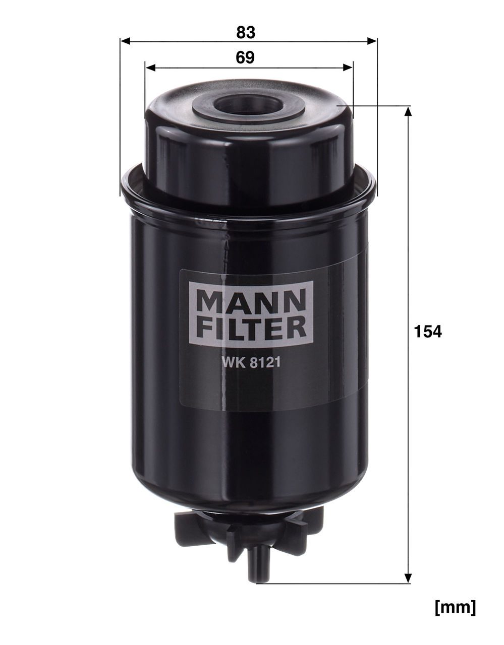 Product Image WK8121_MANN-FILTER