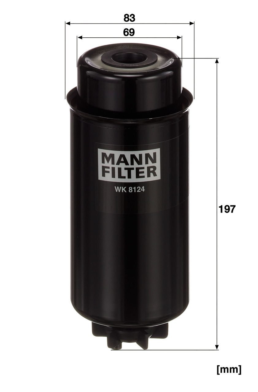 Product Image WK8124_MANN-FILTER