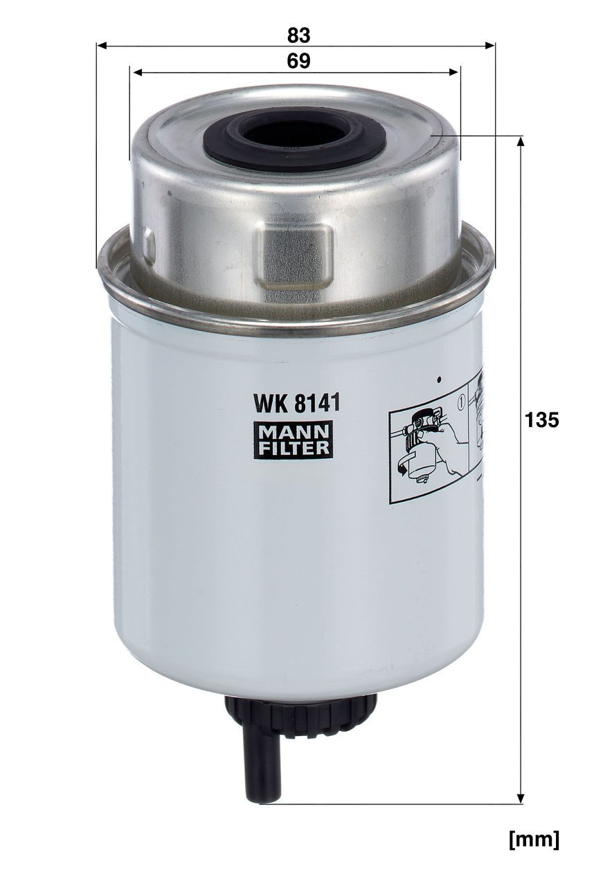 Product Image WK8141_MANN-FILTER