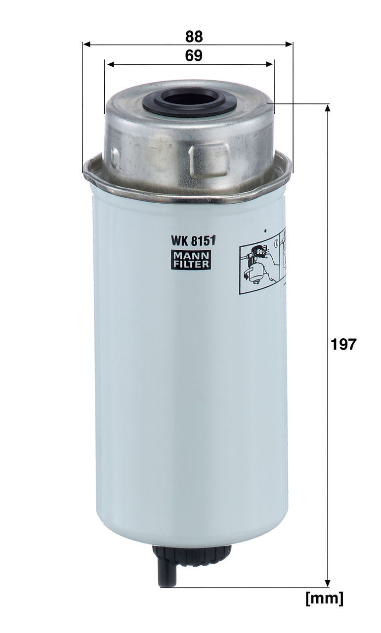 Product Image WK8151_MANN-FILTER