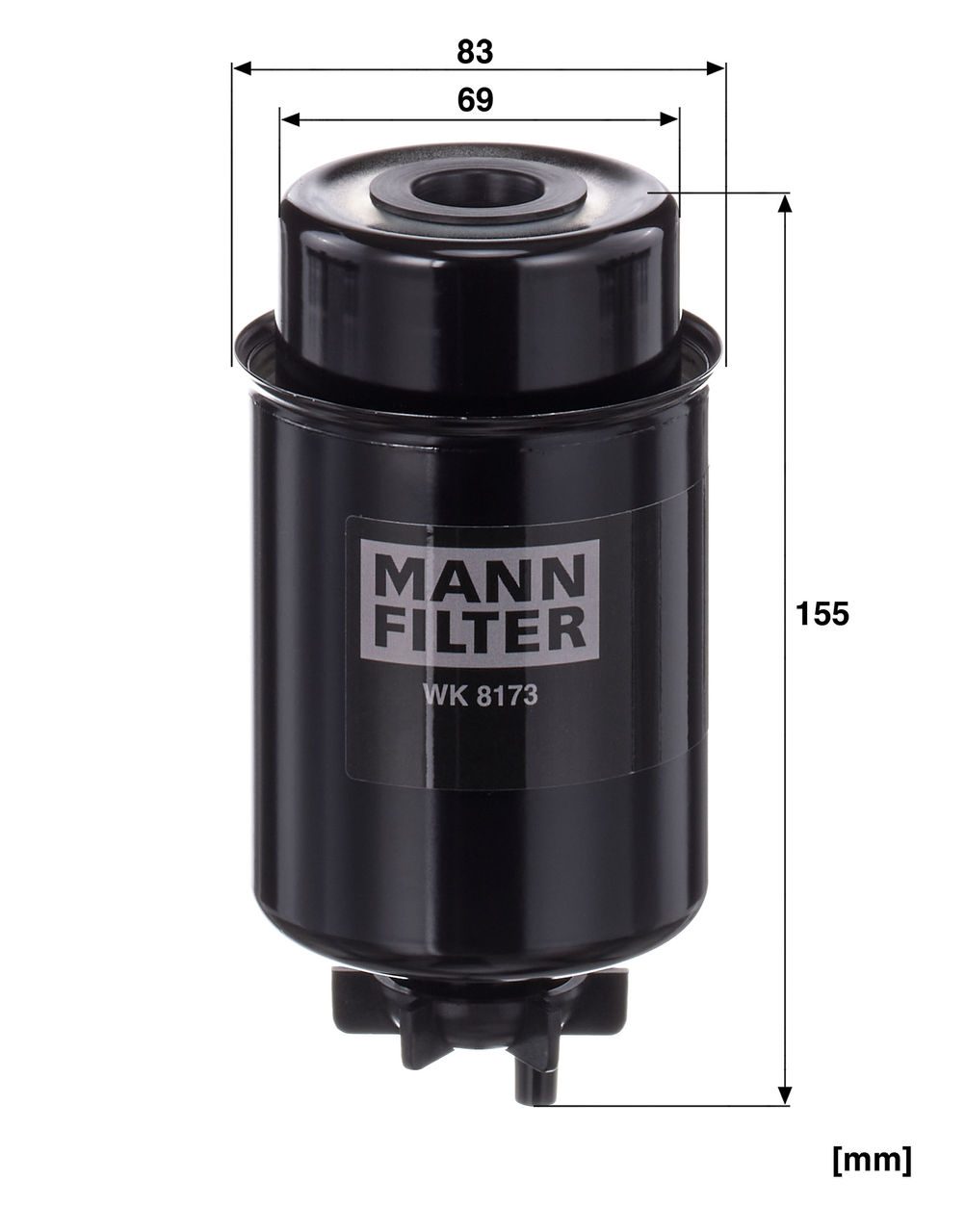 Product Image WK8173_MANN-FILTER