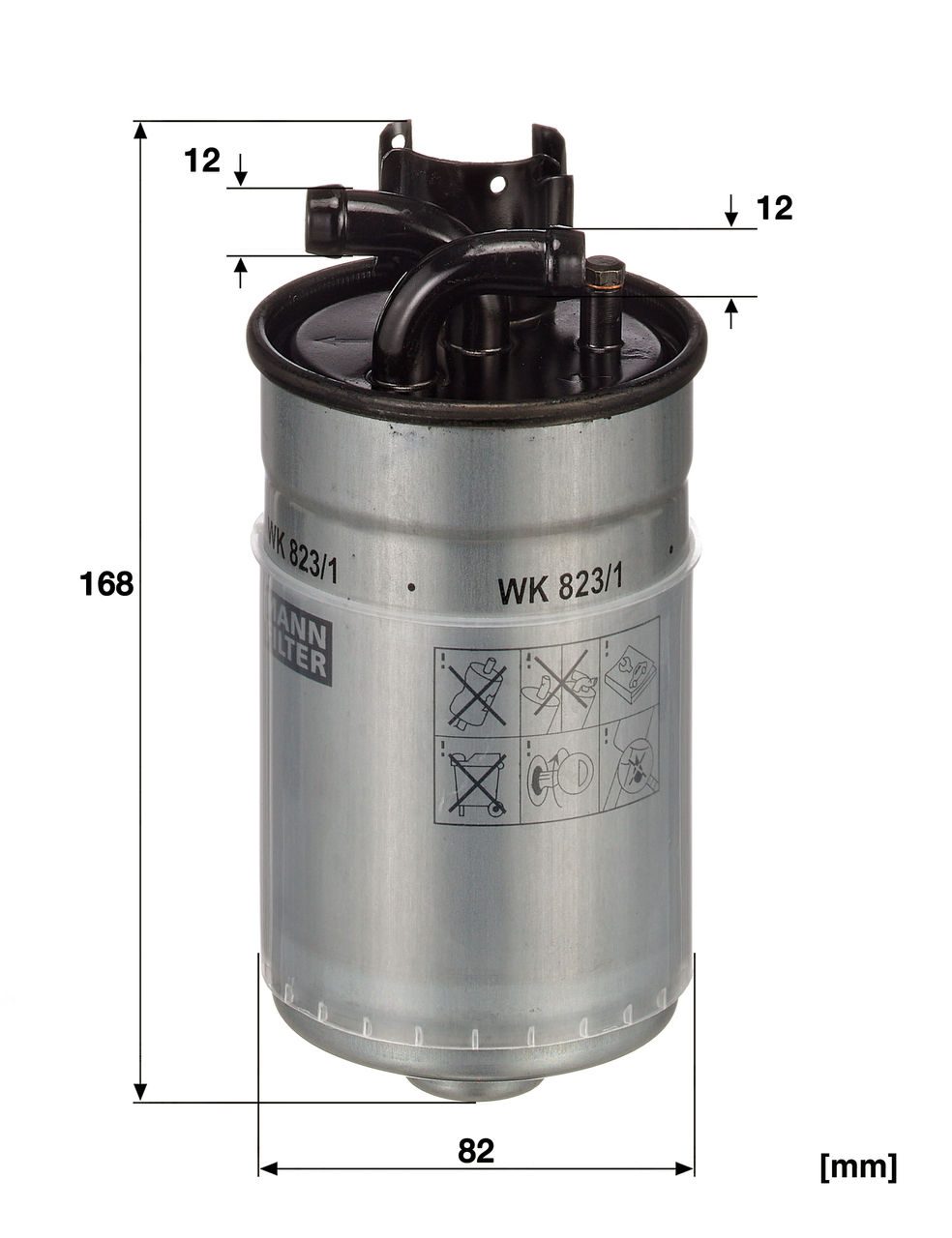 Product Image WK823/1_MANN-FILTER