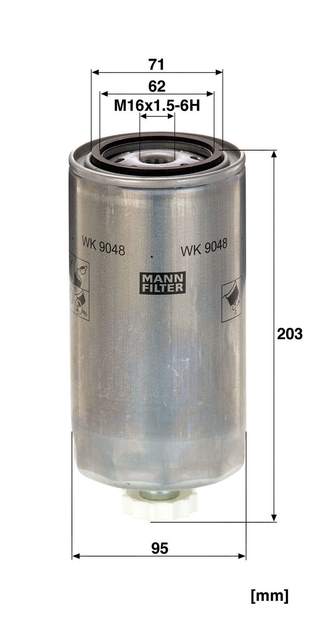 Product Image WK9048X_MANN-FILTER