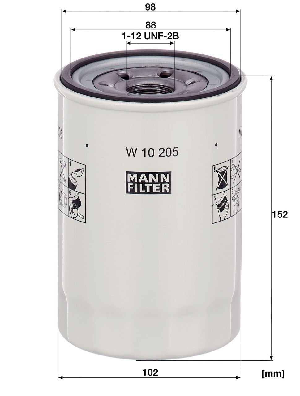 Product Image W10205_MANN-FILTER