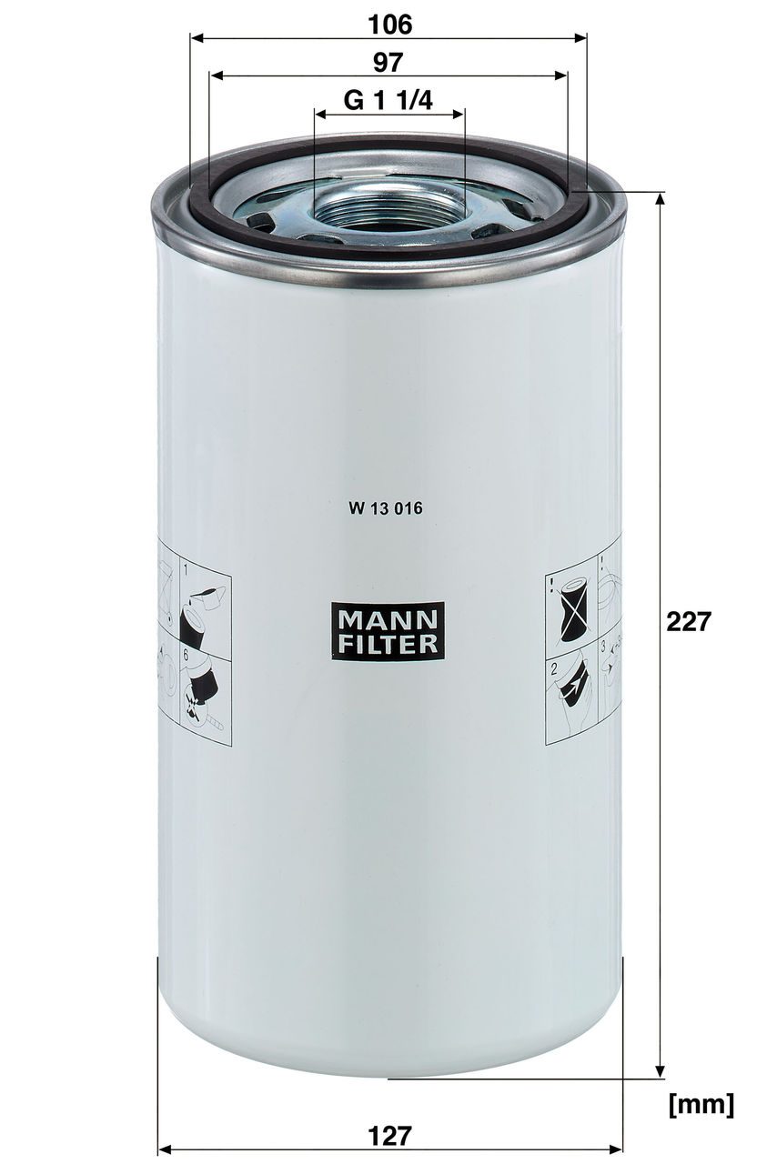 Product Image W13016_MANN-FILTER