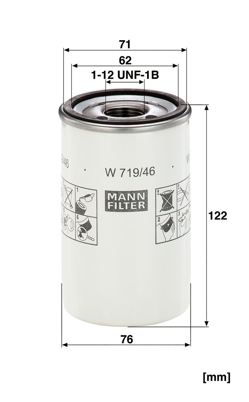Product Image W719/46_MANN-FILTER