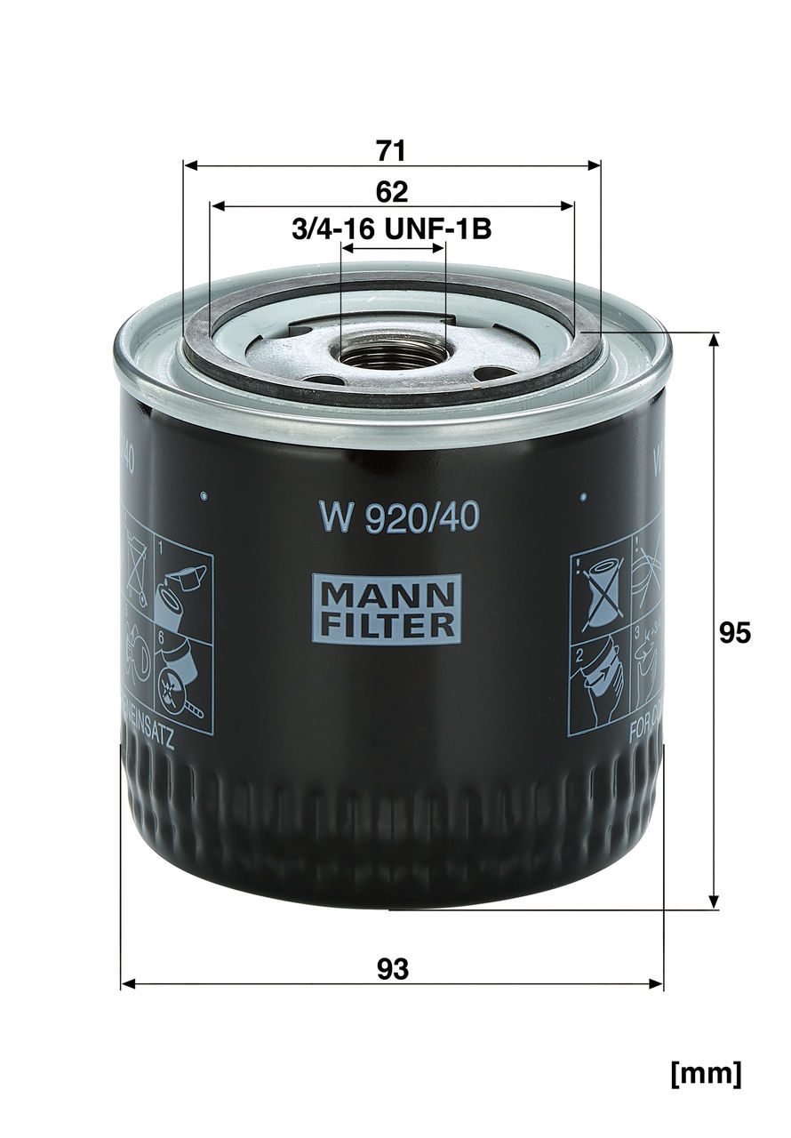 Product Image W920/40_MANN-FILTER