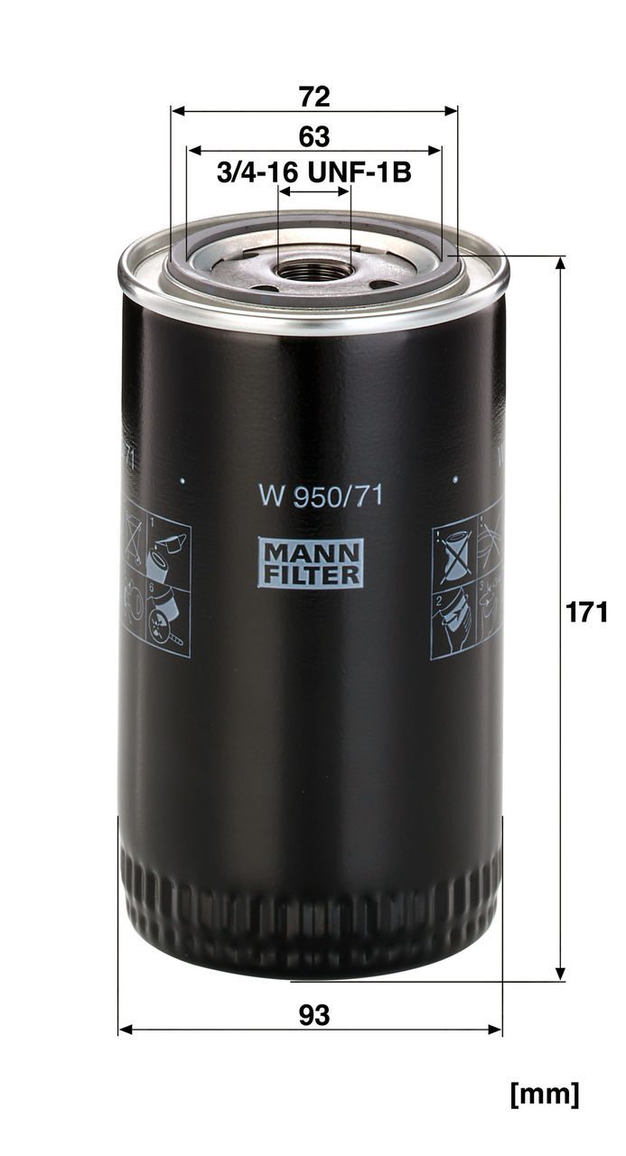 Product Image W950/71_MANN-FILTER