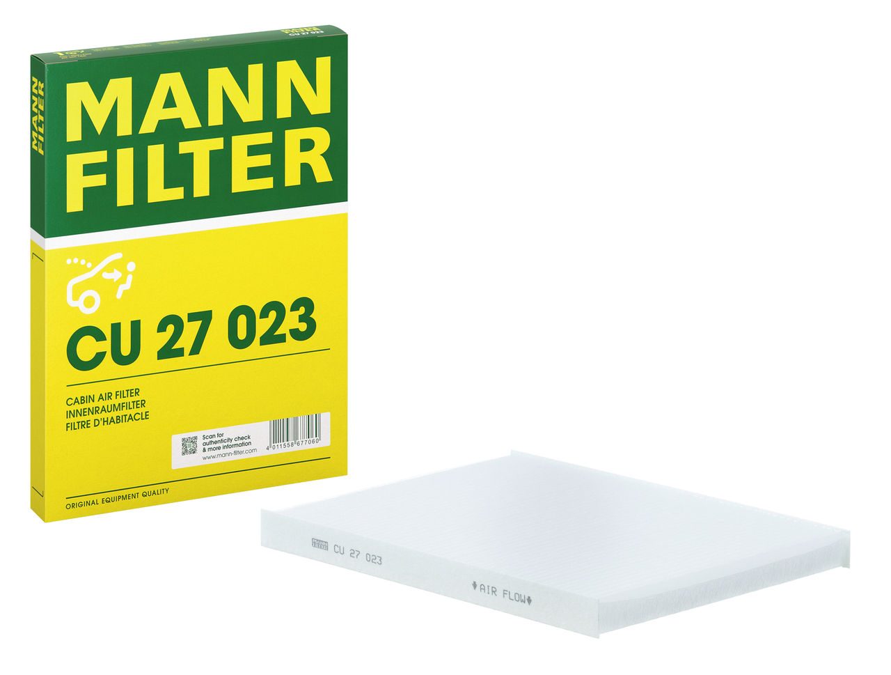 Product Image CU27023_MANN-FILTER