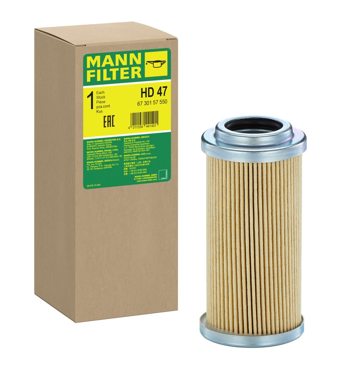 Product Image HD47_MANN-FILTER