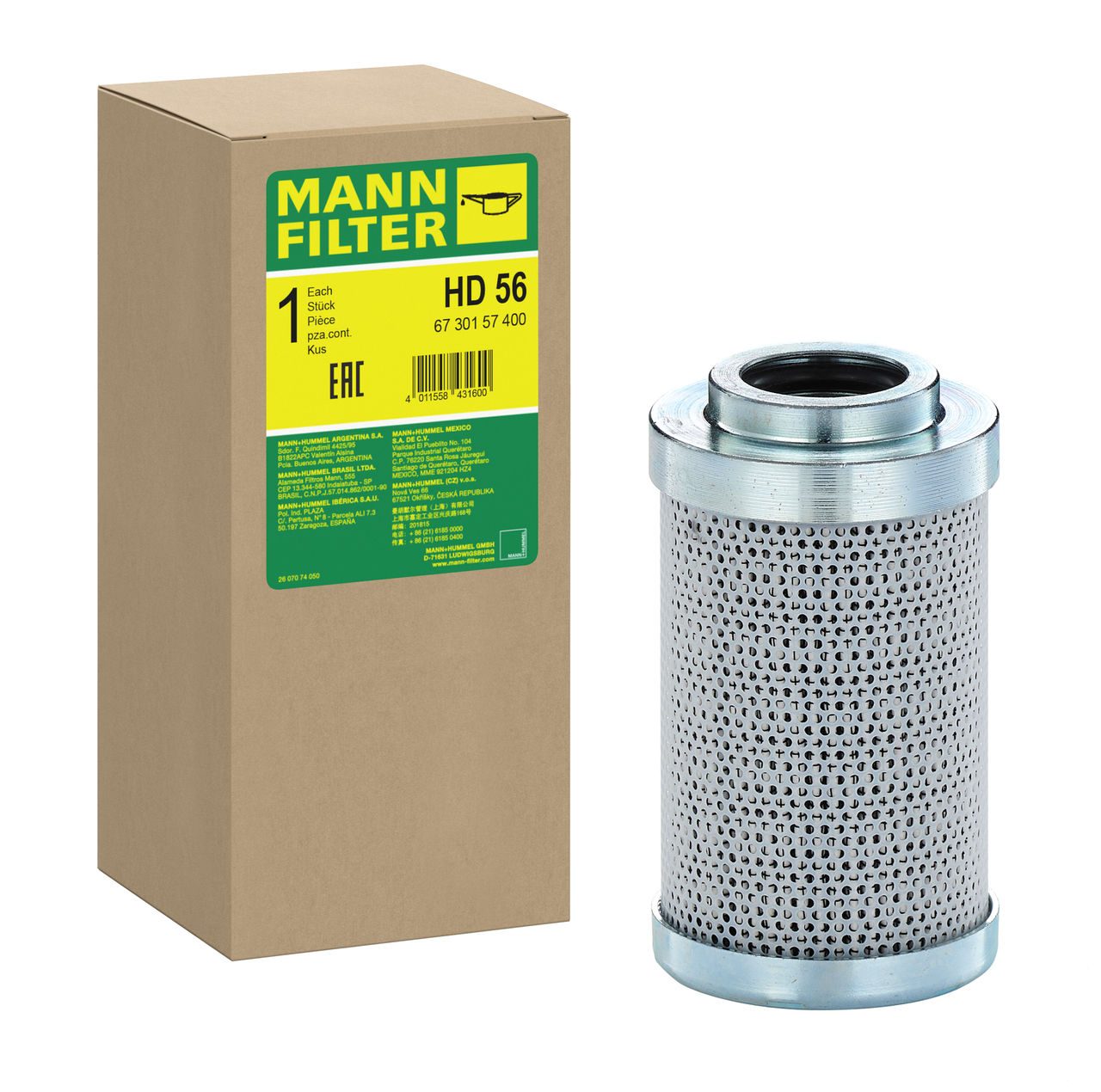 Product Image HD56_MANN-FILTER