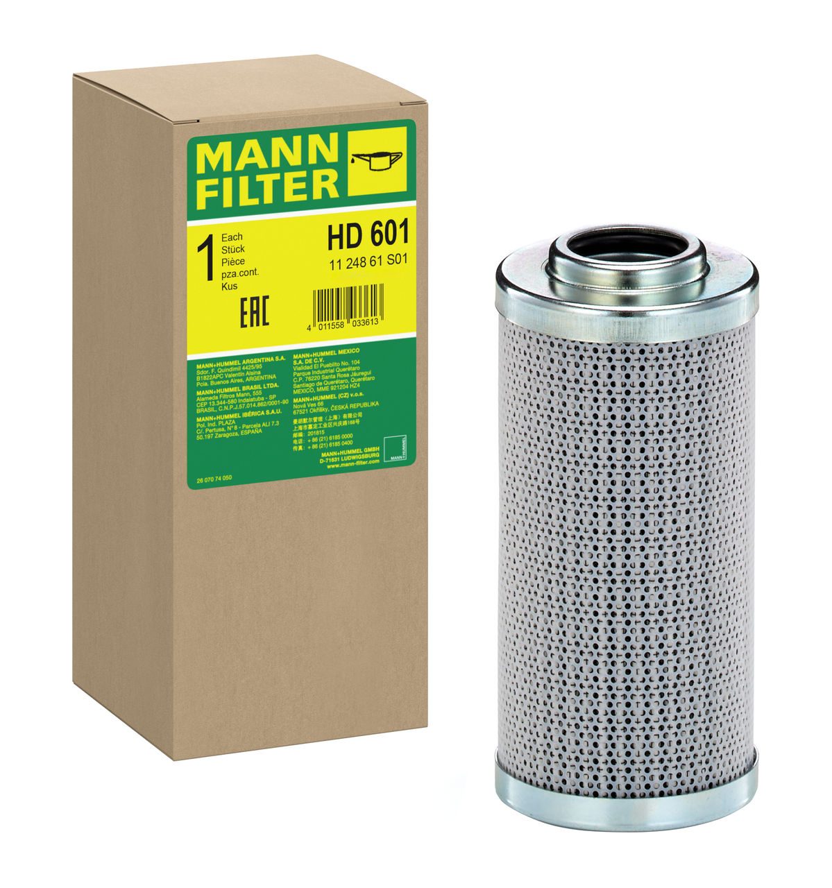 Product Image HD601_MANN-FILTER