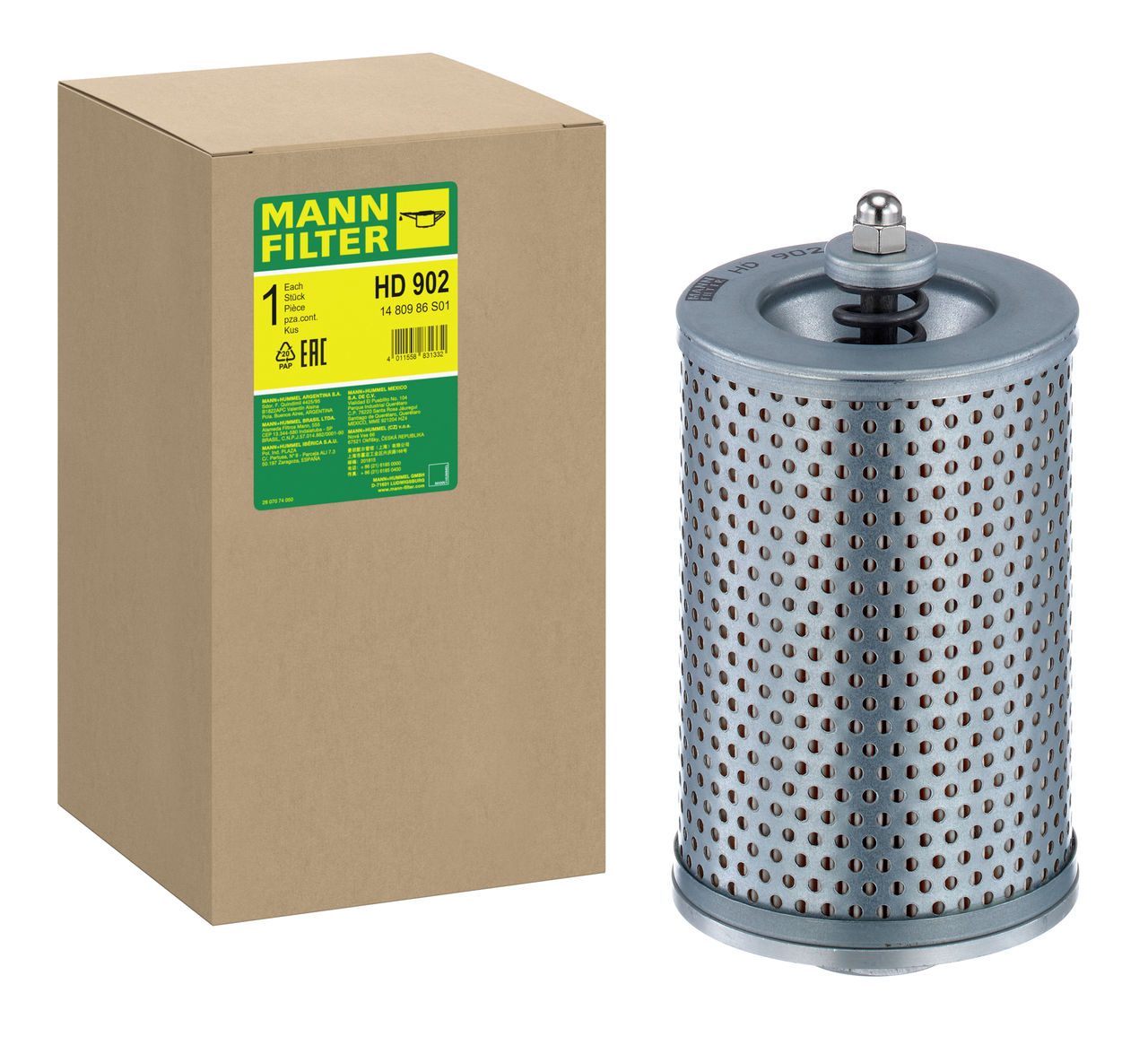 Product Image HD902_MANN-FILTER