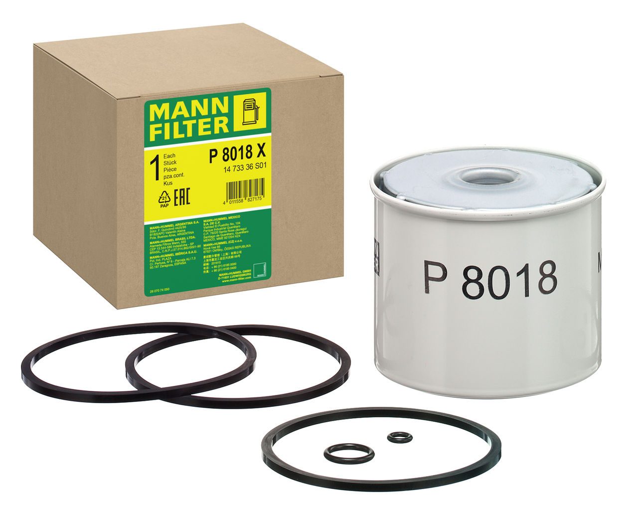 Product Image P8018X_MANN-FILTER
