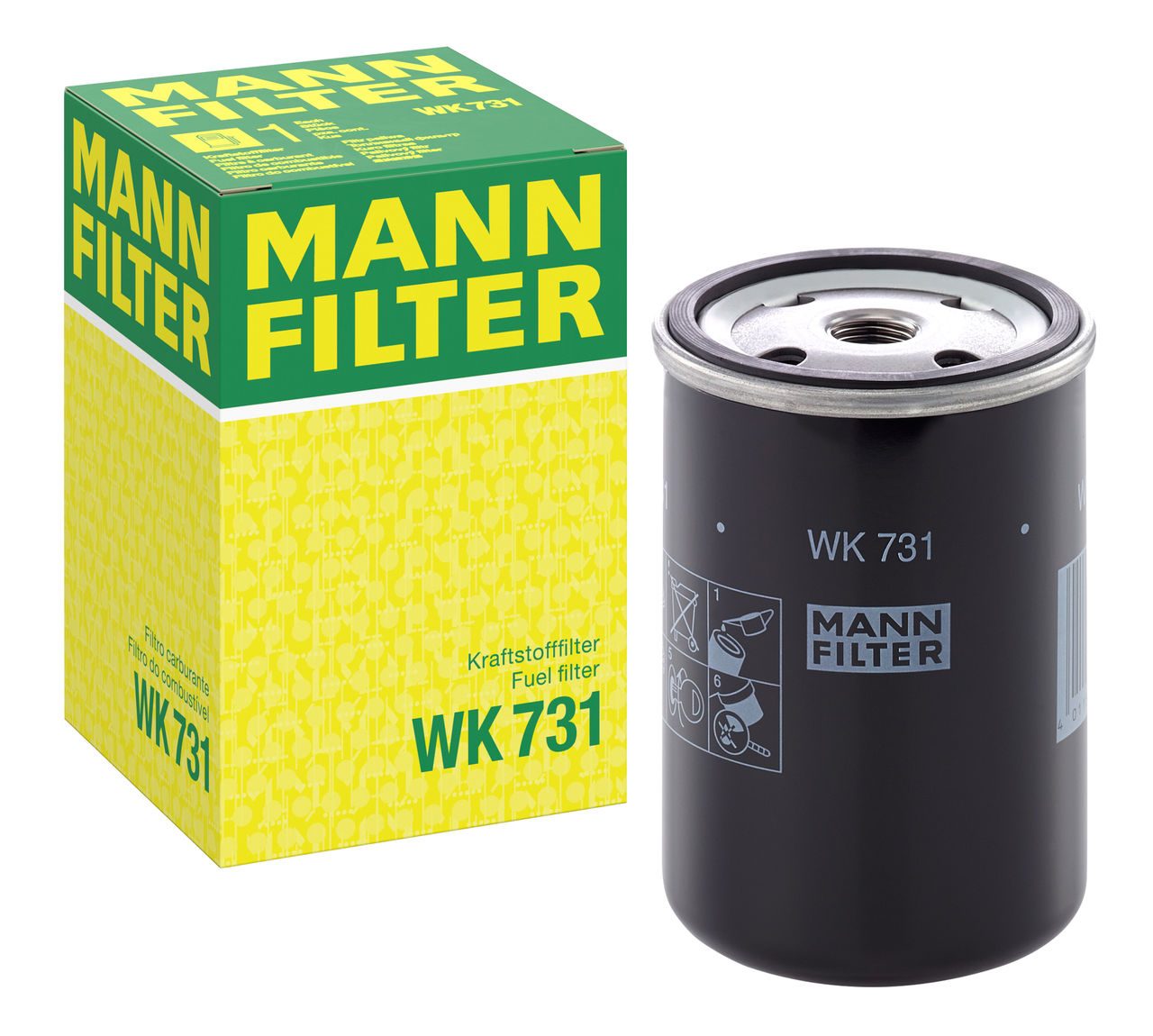 Product Image WK731_MANN-FILTER