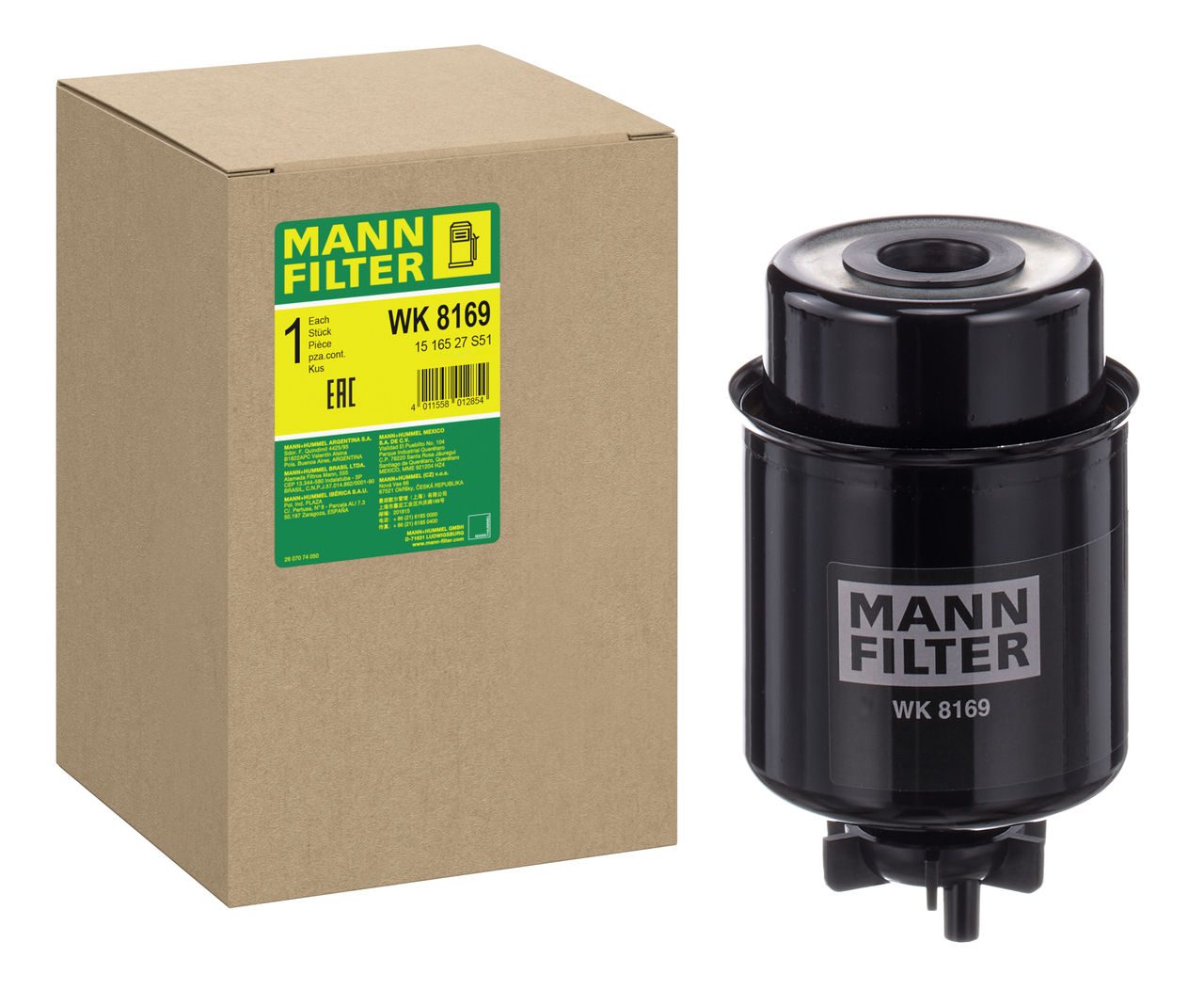 Product Image WK8169_MANN-FILTER