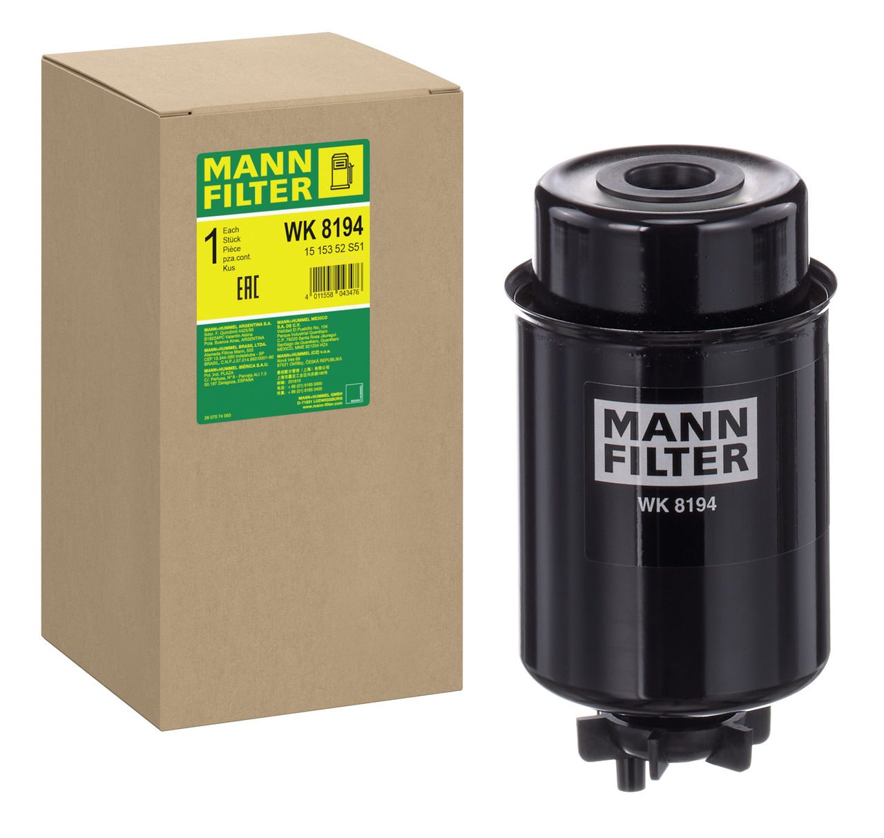 Product Image WK8194_MANN-FILTER
