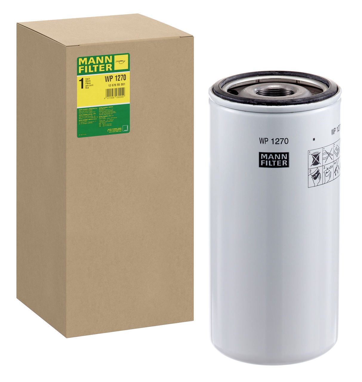 Product Image WP1270_MANN-FILTER