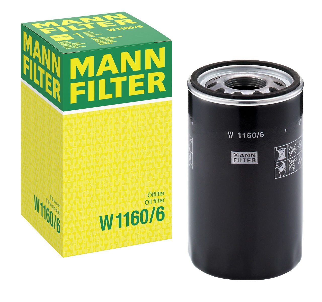Product Image W1160/6_MANN-FILTER