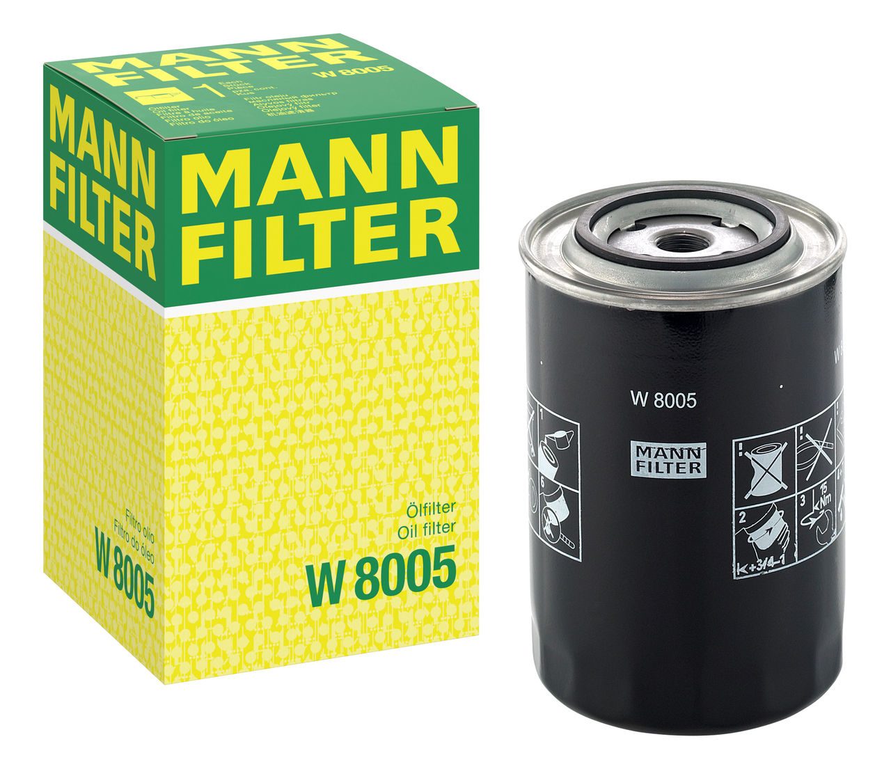 Product Image W8005_MANN-FILTER