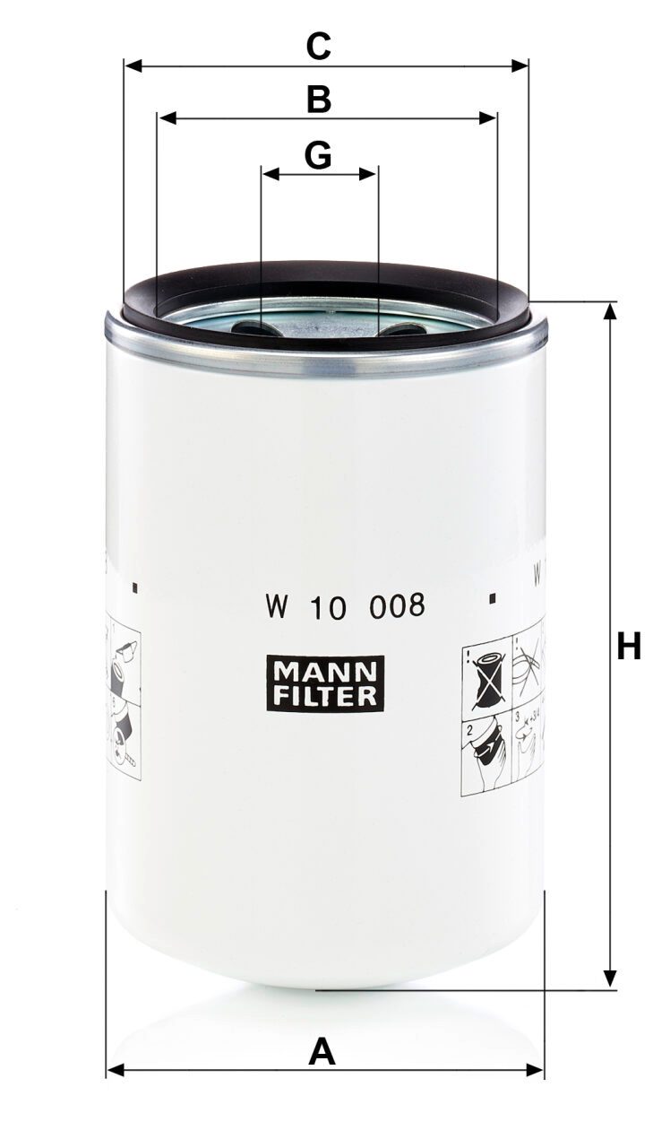 W 10 008