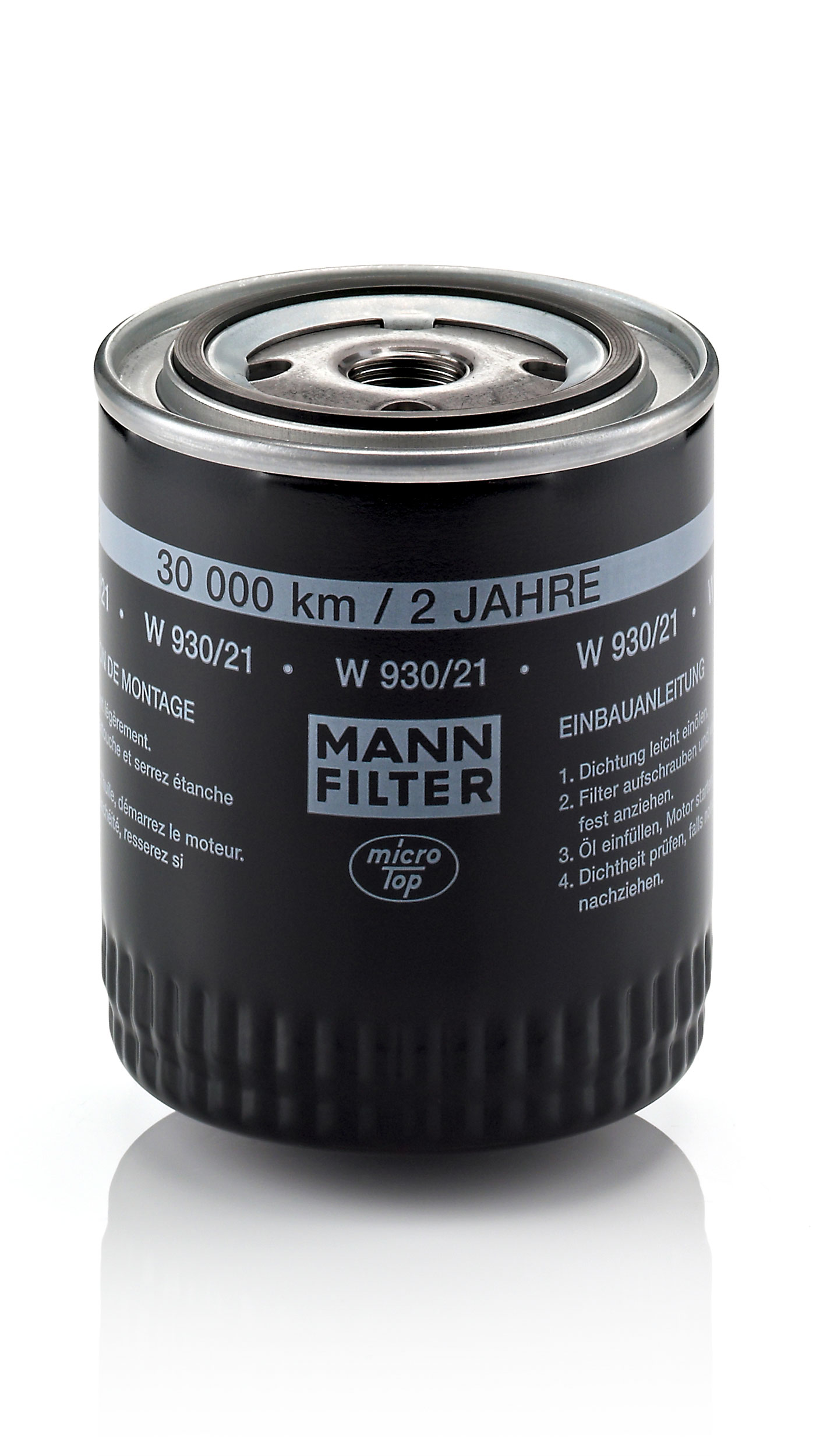 Original MANN-FILTER Oil Filter W 940/26 U2013 For Passenger Cars
