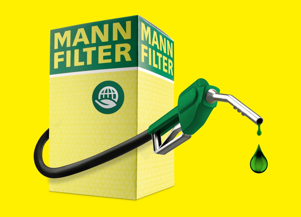 MANN-FILTER sustainable filter production: PET recycling