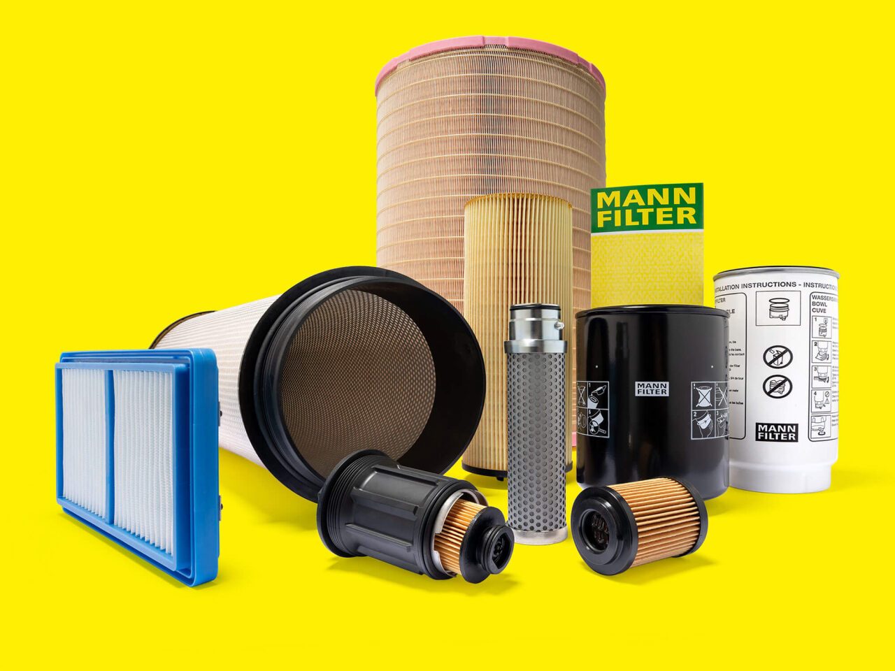 The right MANN-FILTER for forage harvesters MANN-FILTER in original equipment quality for forage harvesters
