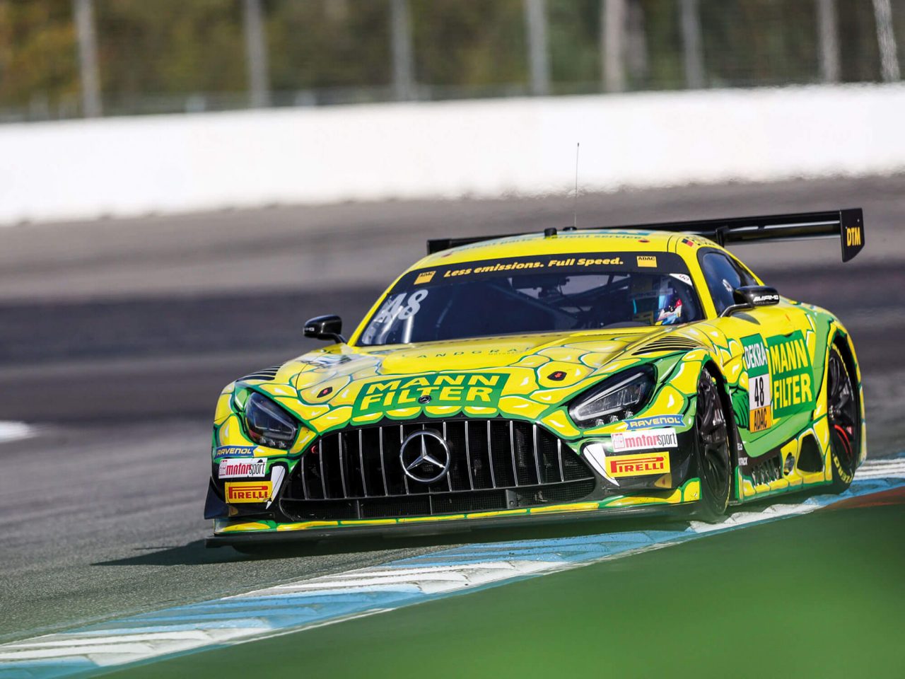 MANN-FILTER Mamba concludes the 2023 DTM season in the top 5 at Hockenheimring