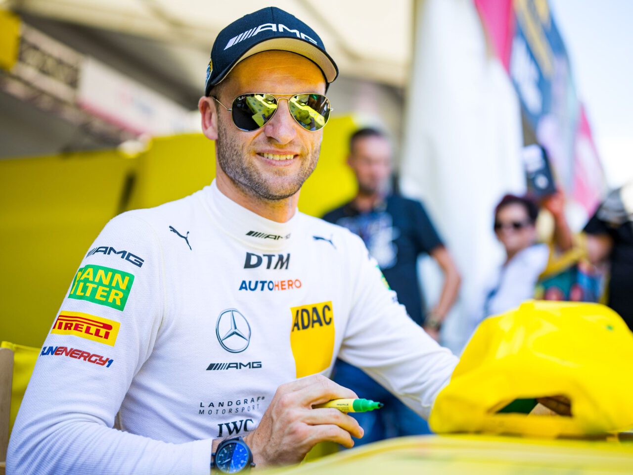 Mamba driver Maro Engel Due piazzamenti nella top ten per il MANN-FILTER Mamba nel caldo del Norisring