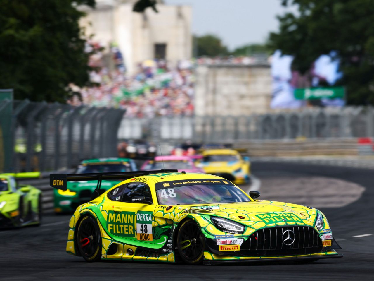 Two top ten finishes for the MANN-FILTER Mamba in the heat of Norisring 