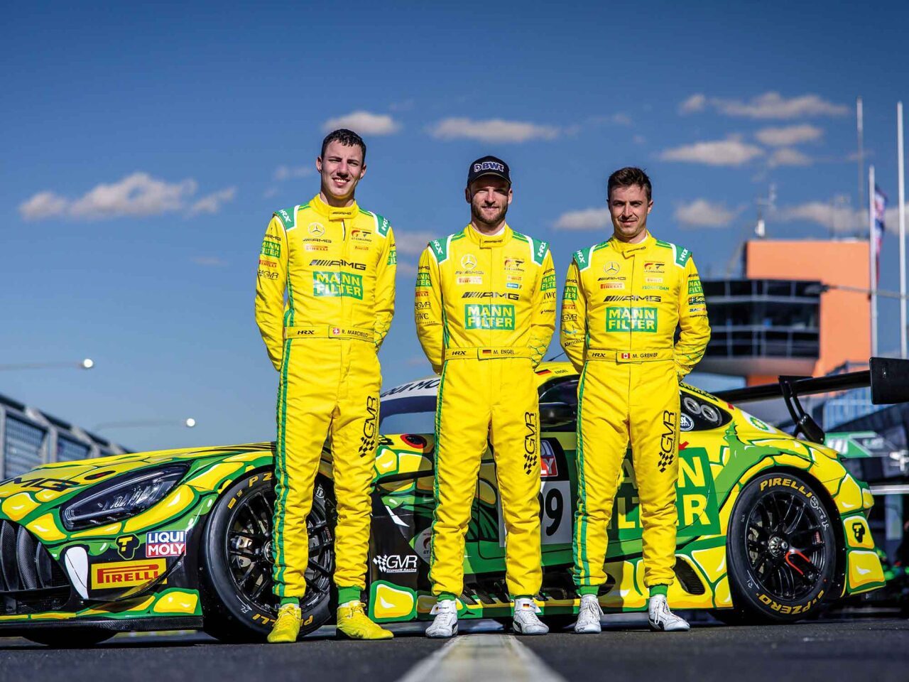 Mamba drivers Engel/Marciello/Grenier () P3 for MANN-FILTER at the Bathurst 12 Hour