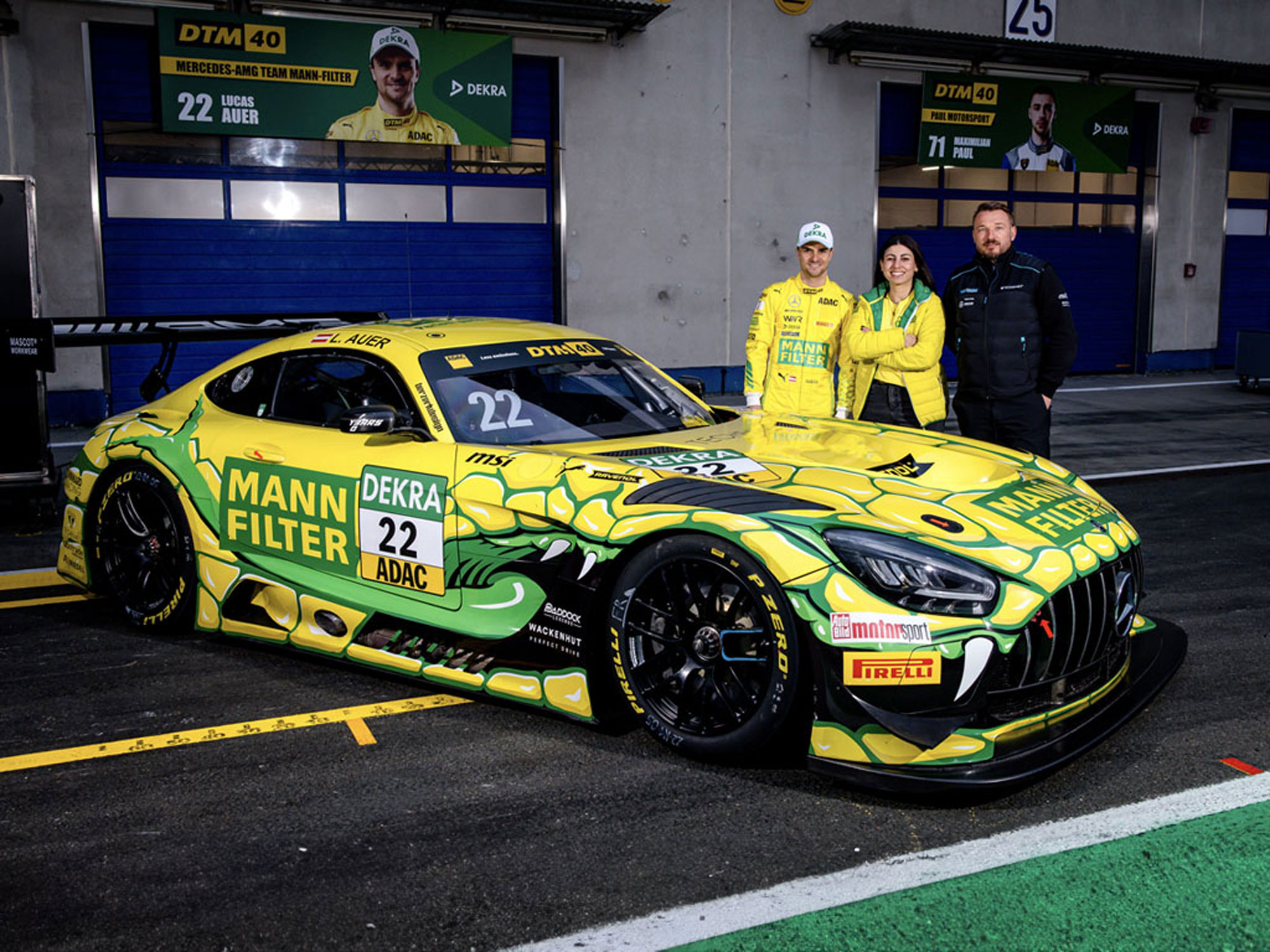 Spectacular race on the 