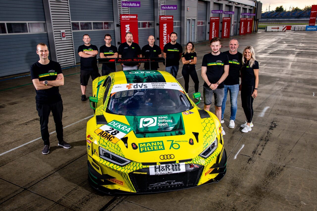 MANN-FILTER Audi and team ADAC GT Masters 7. + 8. Rennen Lausitzring 2021