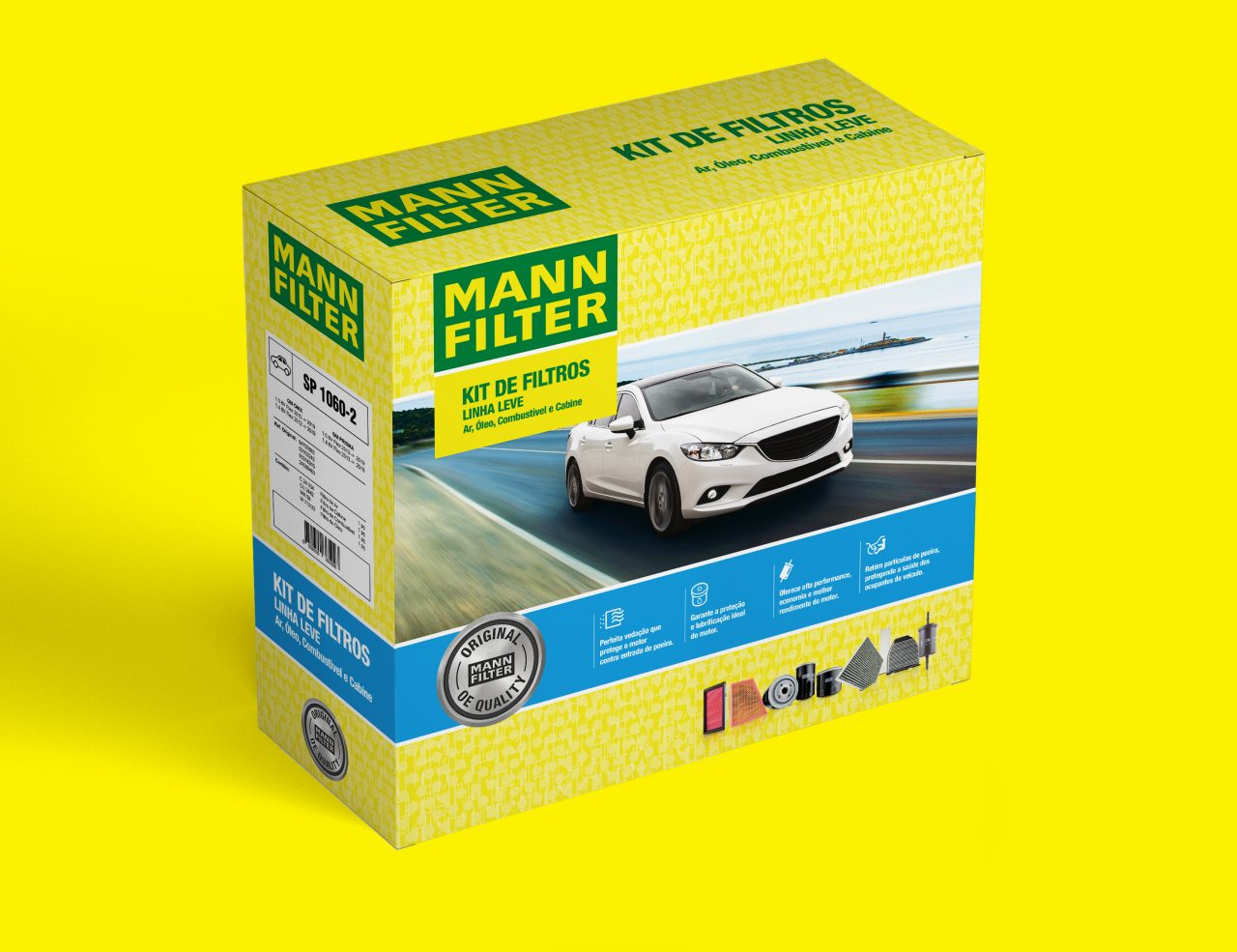 Kits MANN-FILTER: Melhor conveniência e proteção para seu veículo.