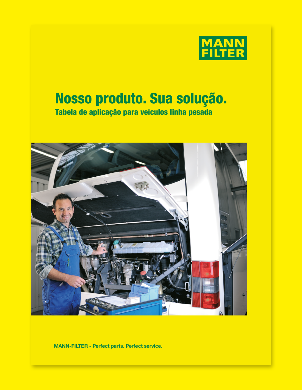 Folheto Linha Pesada