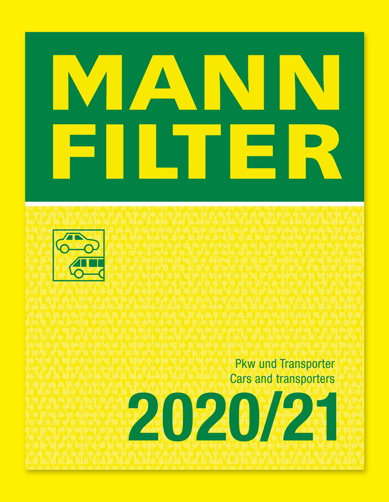 Der große Nachschlagewerke für MANN-FILTER Produkte für PKW und Transporter