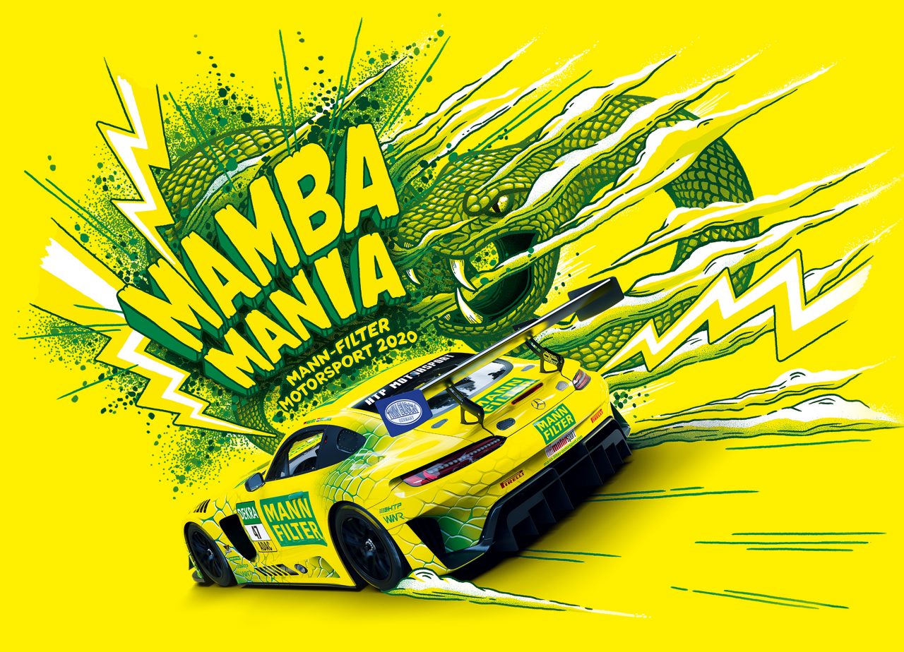 MANN-FILTER Mamba racing car