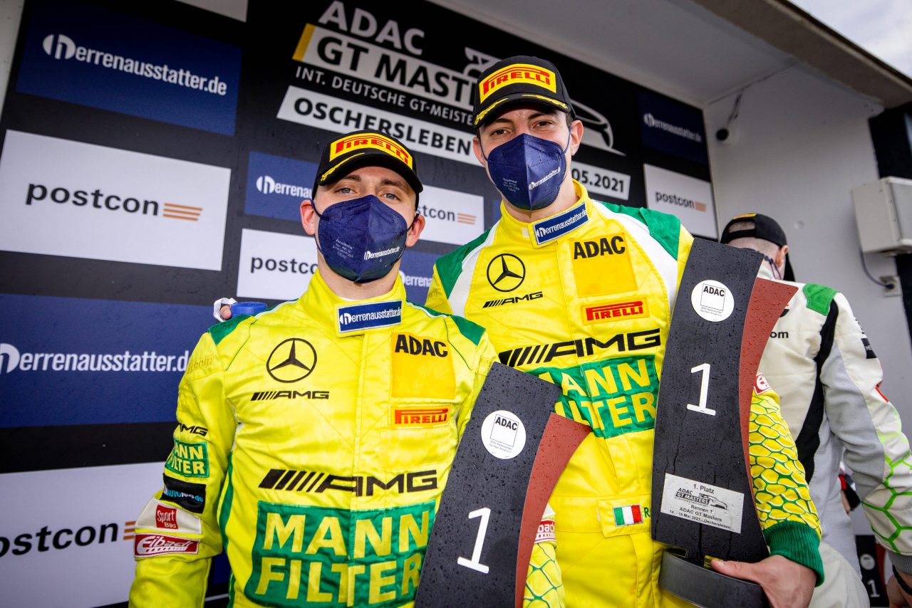 Sieg ADAC GT Masters, Oschersleben 2021 - Maximilian Buhk, Raffaele Marciello