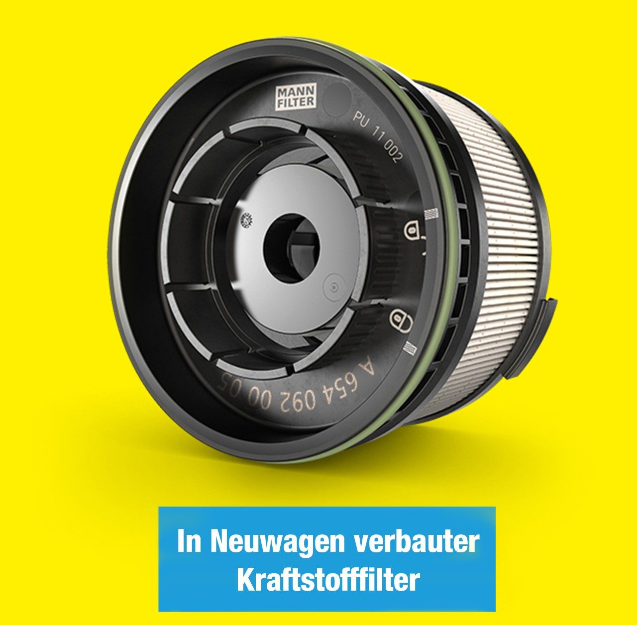 Kraftstofffilter von MANN-FILTER in Erstausrüstungsqualität