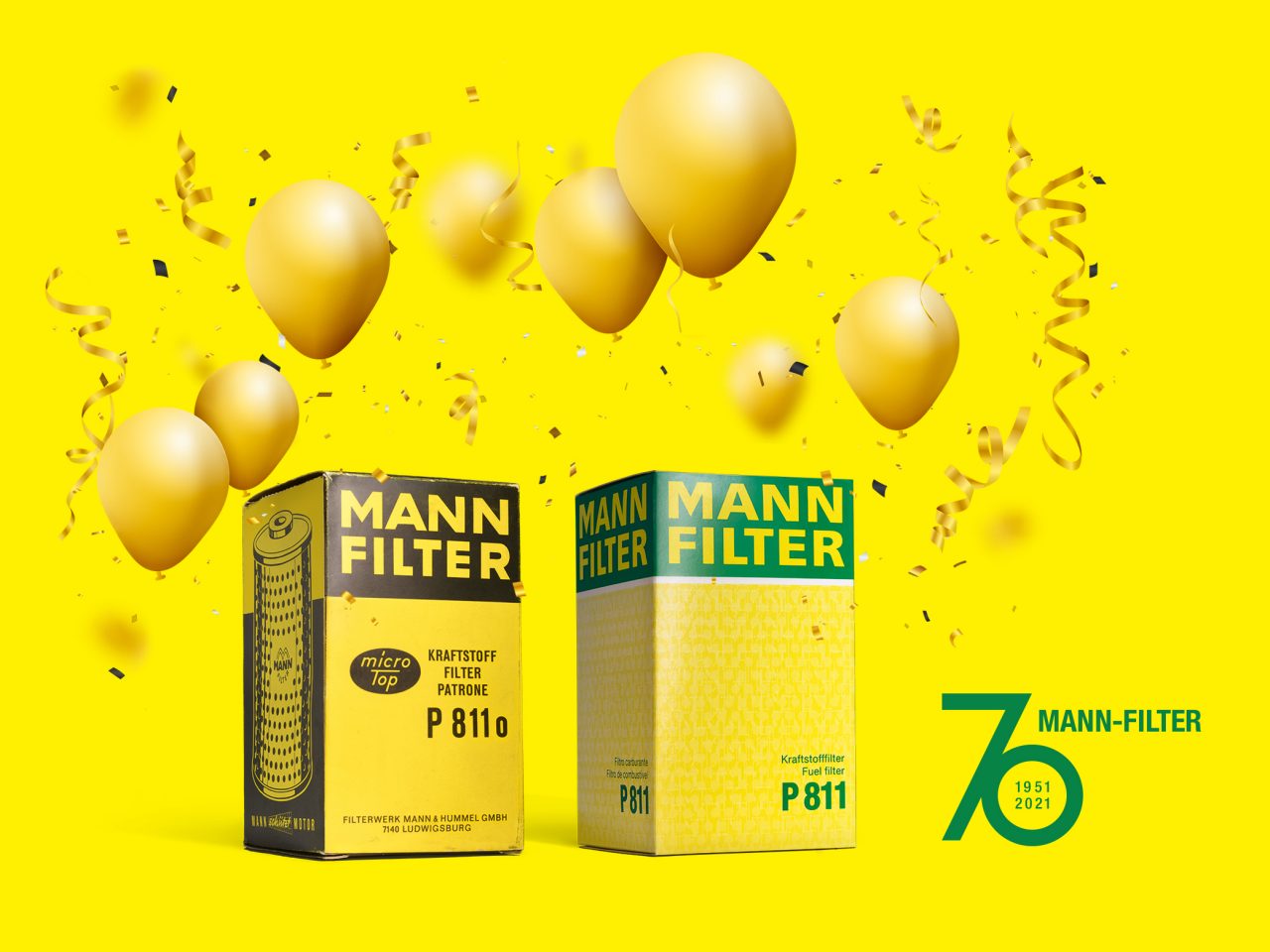 MANN-FILTER 70 years anniversary