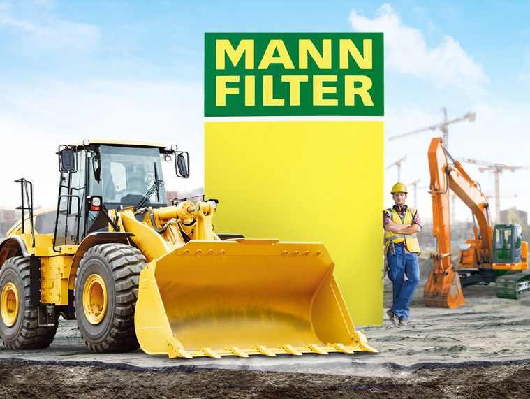 MANN-FILTER for construction